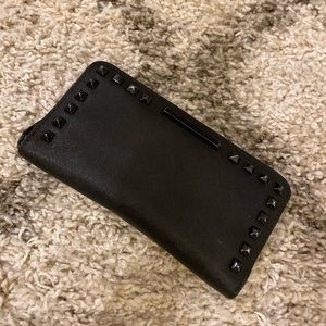 Rebecca Minkoff Ava' Studded Zip Around Wallet
